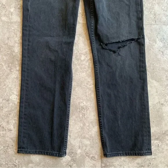 Topshop Button Fly Dad Jeans Size 27 - Picture 2 of 7